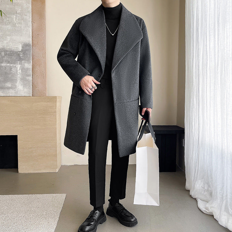 Men’s Wool Blend Mid-Length Coat™