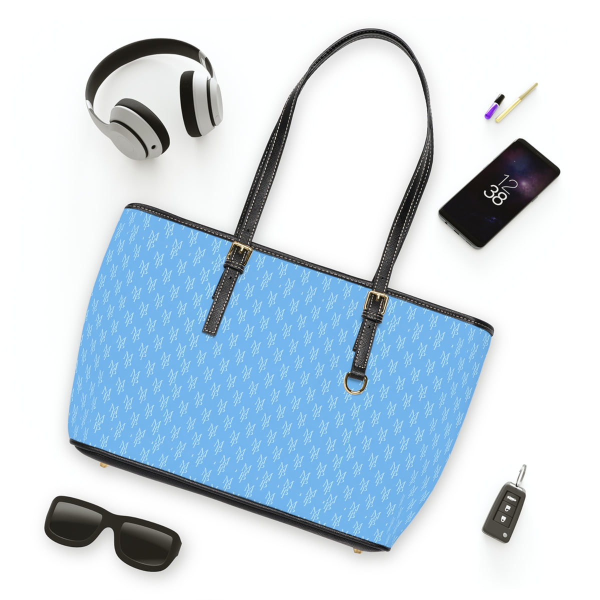 MonPrinceRP Bleu Céleste™ — Signature Luxury Shoulder Bag