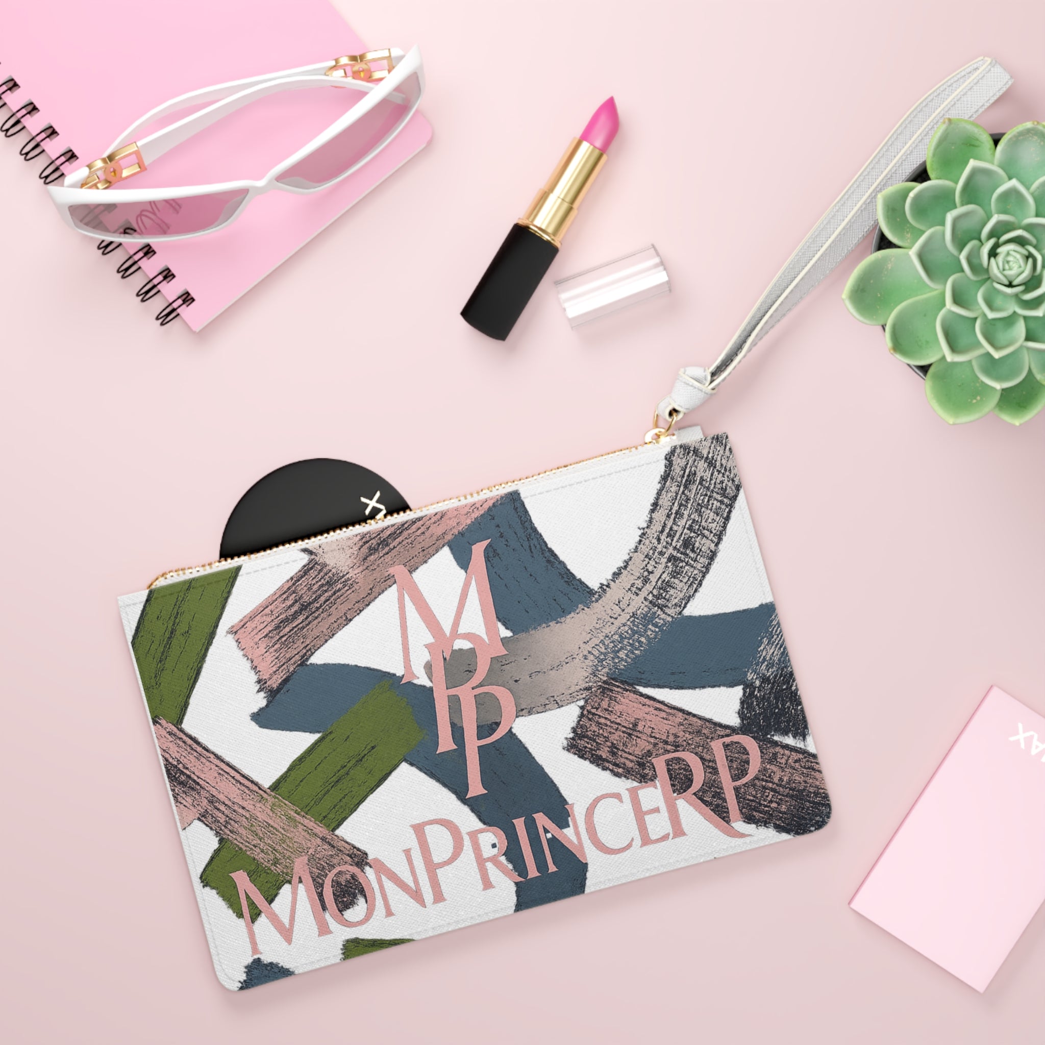 MON PRINCE RP white Clutch Bag™️