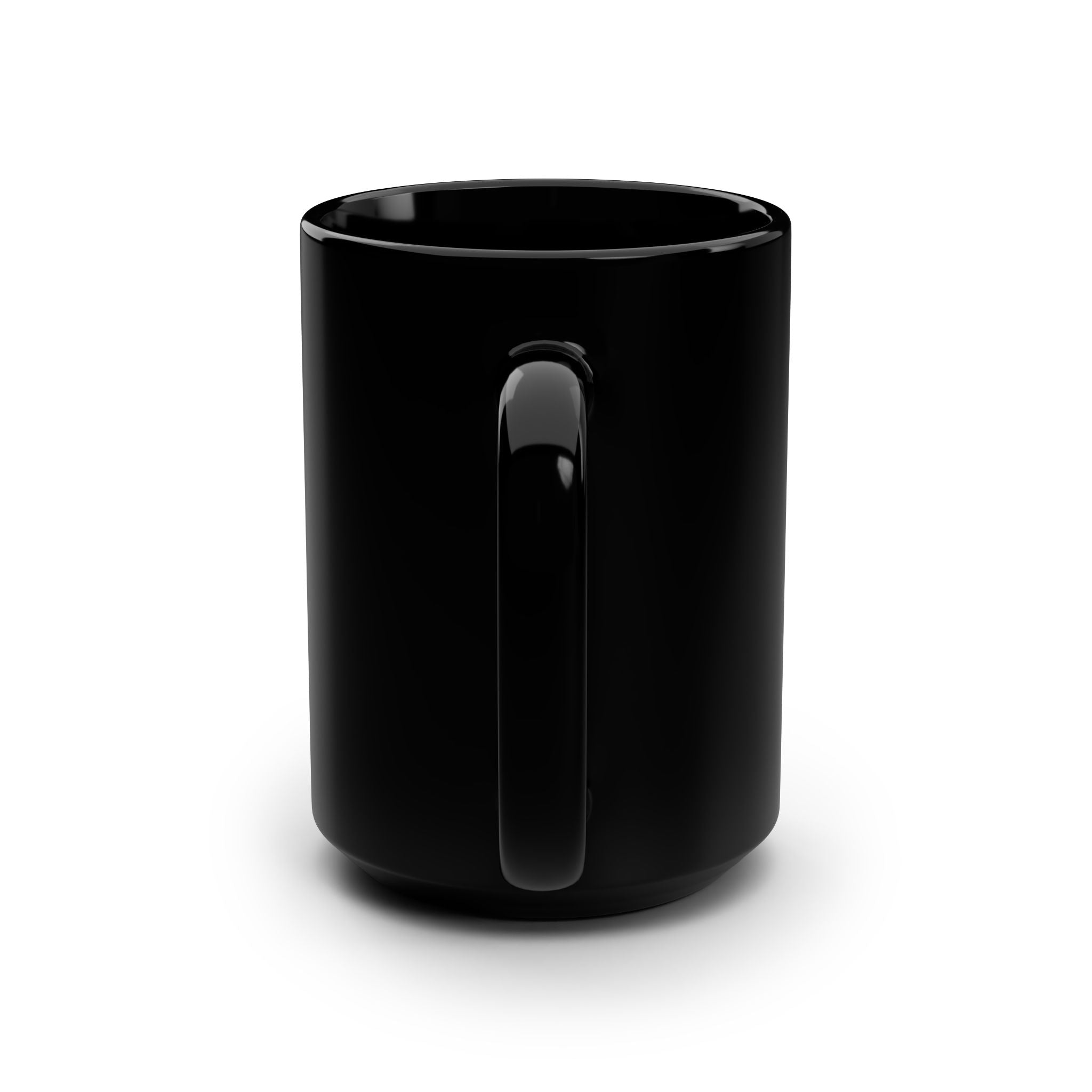MonPrinceRP™ Luxury Black Ceramic Mug – 15oz Glossy Coffee Cup