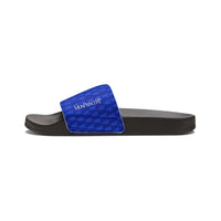 MonPrinceRP Royal Blue Signature Slides – Men's Edition