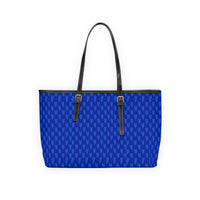 MONPRINCERP BLEU ROYAL — SIGNATURE MONOGRAM TOTE BAG 02