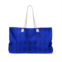 MonPrinceRP Élysée Blue Weekender Tote | Signature Travel Bag