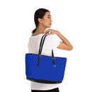 MONPRINCERP BLEU ROYAL — SIGNATURE MONOGRAM TOTE BAG 02