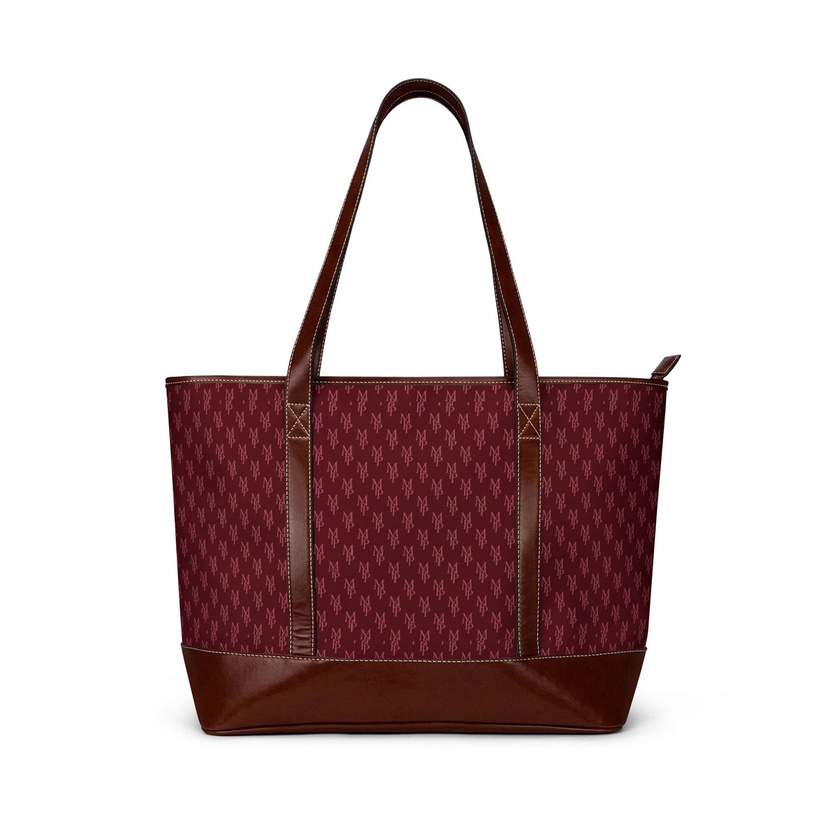 MonPrinceRP Bordeaux Héritage™ — Signature Luxury Tote Bag