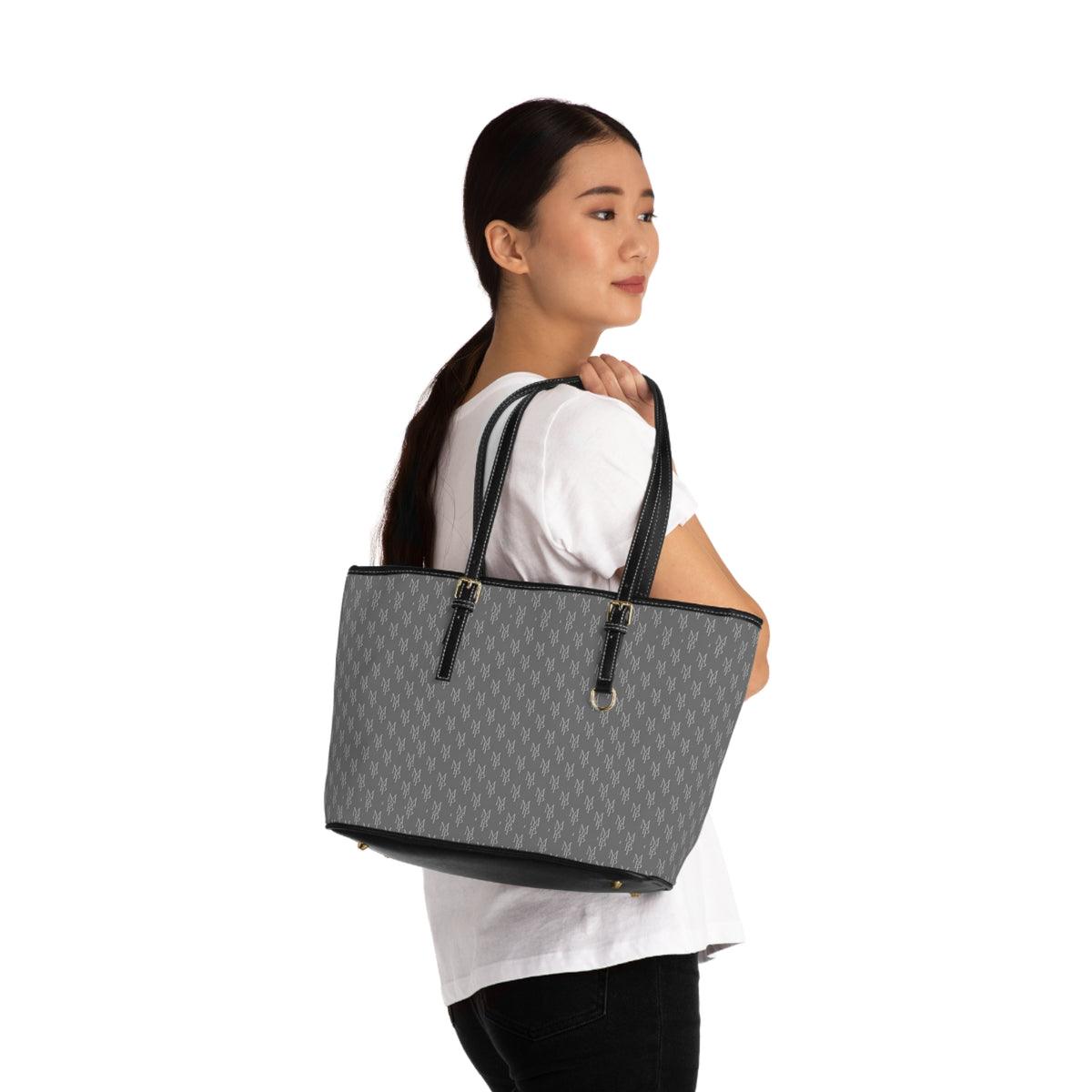 MonPrinceRP Gris Élégance™ — Signature Luxury Shoulder Bag
