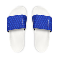 MonPrinceRP Royal Blue Signature Slides – Men's Edition