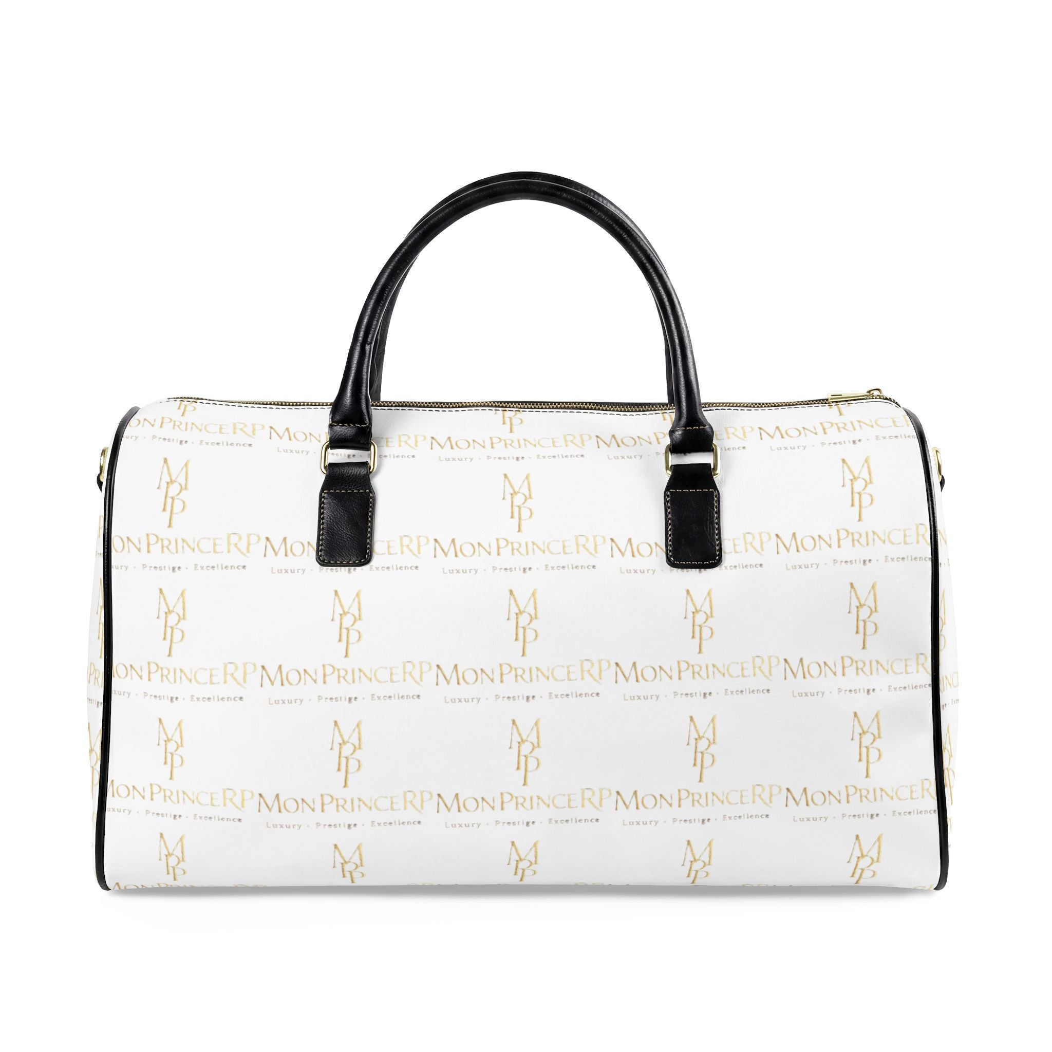 Faux Leather Travel Bag