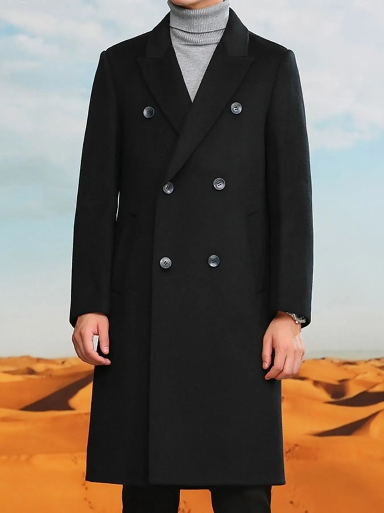 Men’s Double-Breasted Wool Coat™