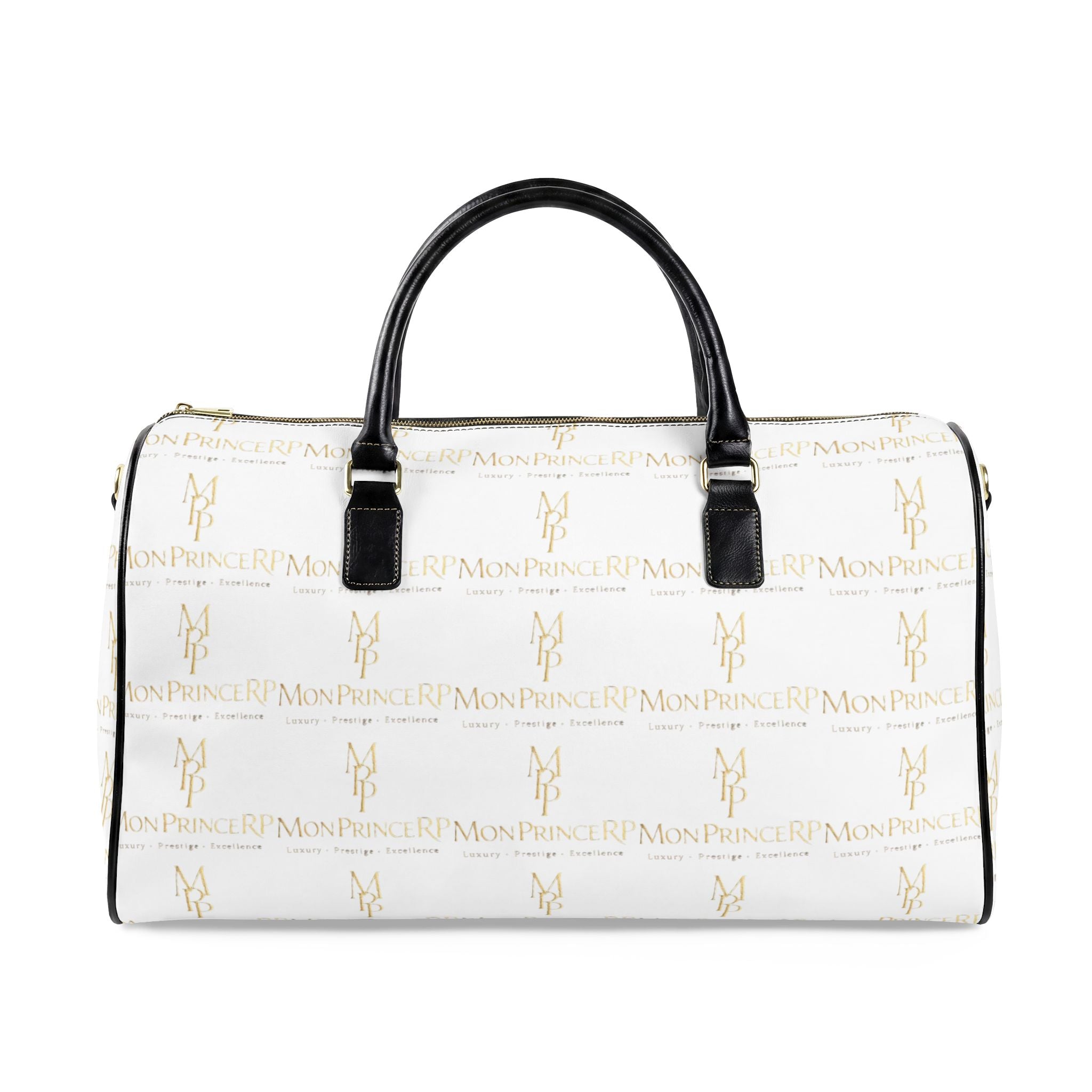 Faux Leather Travel Bag