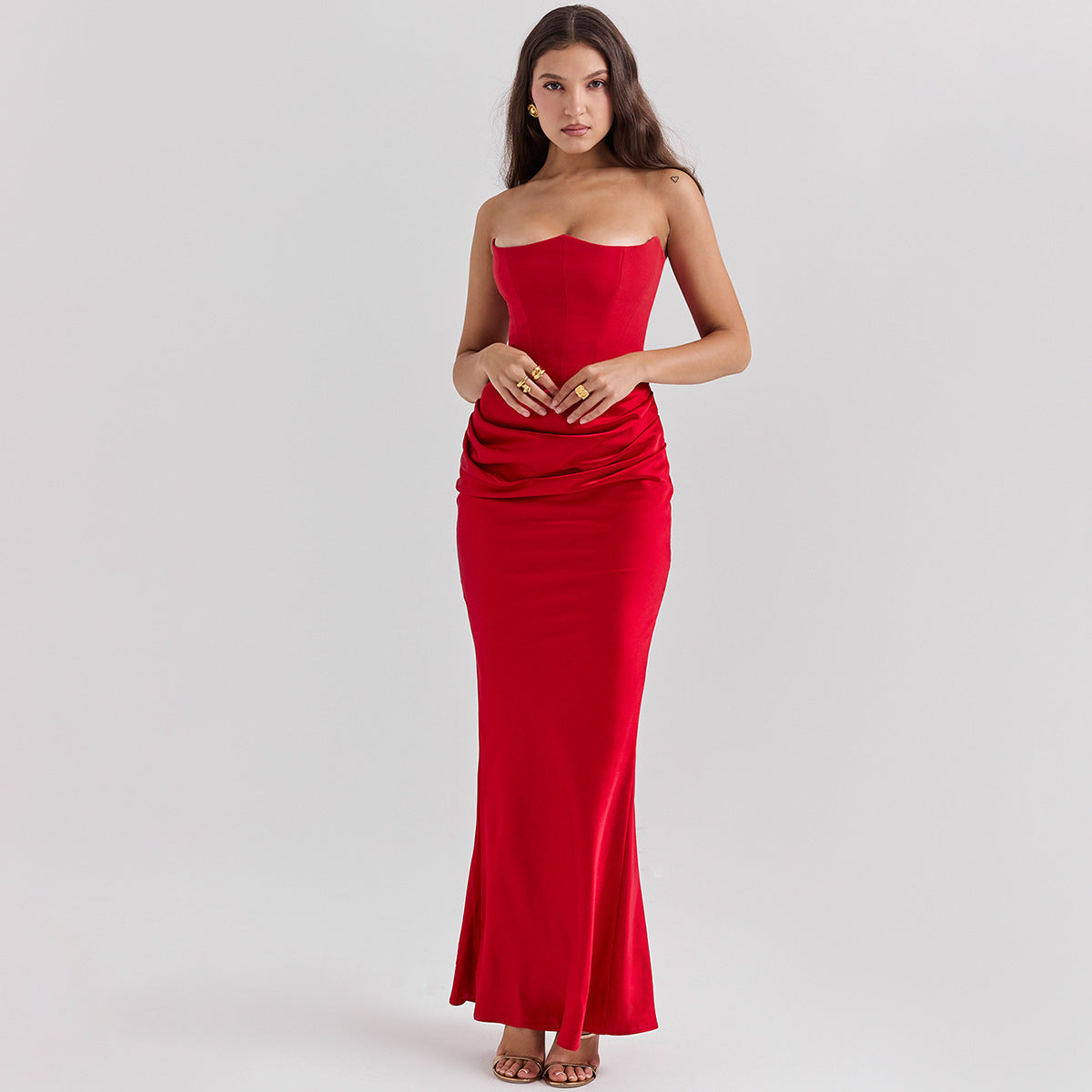 Mon Prince RP Slim Tube Top Long Dress™