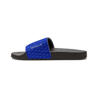 MonPrinceRP Royal Blue Signature Slides – Men's Edition