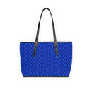 MONPRINCERP BLEU ROYAL — SIGNATURE MONOGRAM TOTE BAG 02