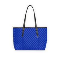 MONPRINCERP BLEU ROYAL — SIGNATURE MONOGRAM TOTE BAG 02