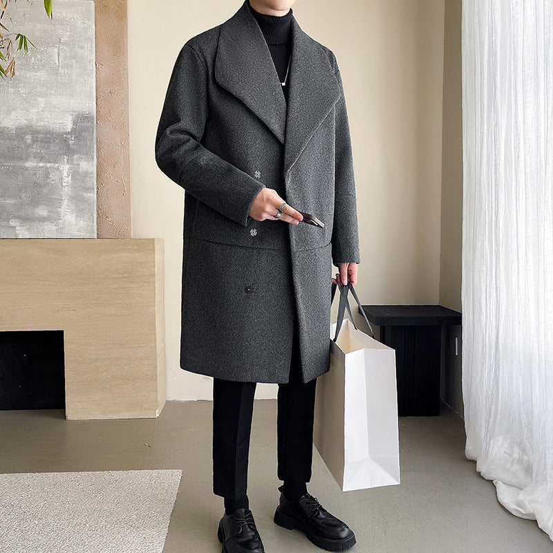 Men’s Wool Blend Mid-Length Coat™