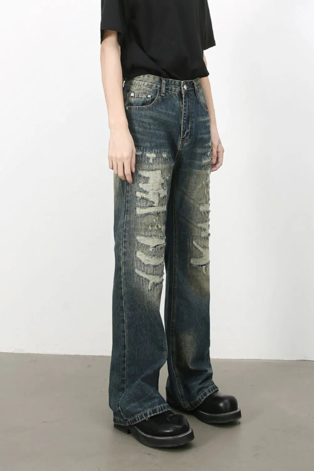 Mon Prince RP™  Men's Distressed Jeans