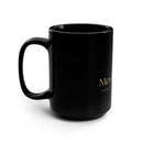 MonPrinceRP™ Luxury Black Ceramic Mug – 15oz Glossy Coffee Cup