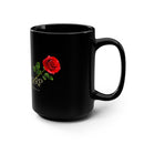 MonPrinceRP™ Luxury Black Ceramic Mug – 15oz Glossy Coffee Cup