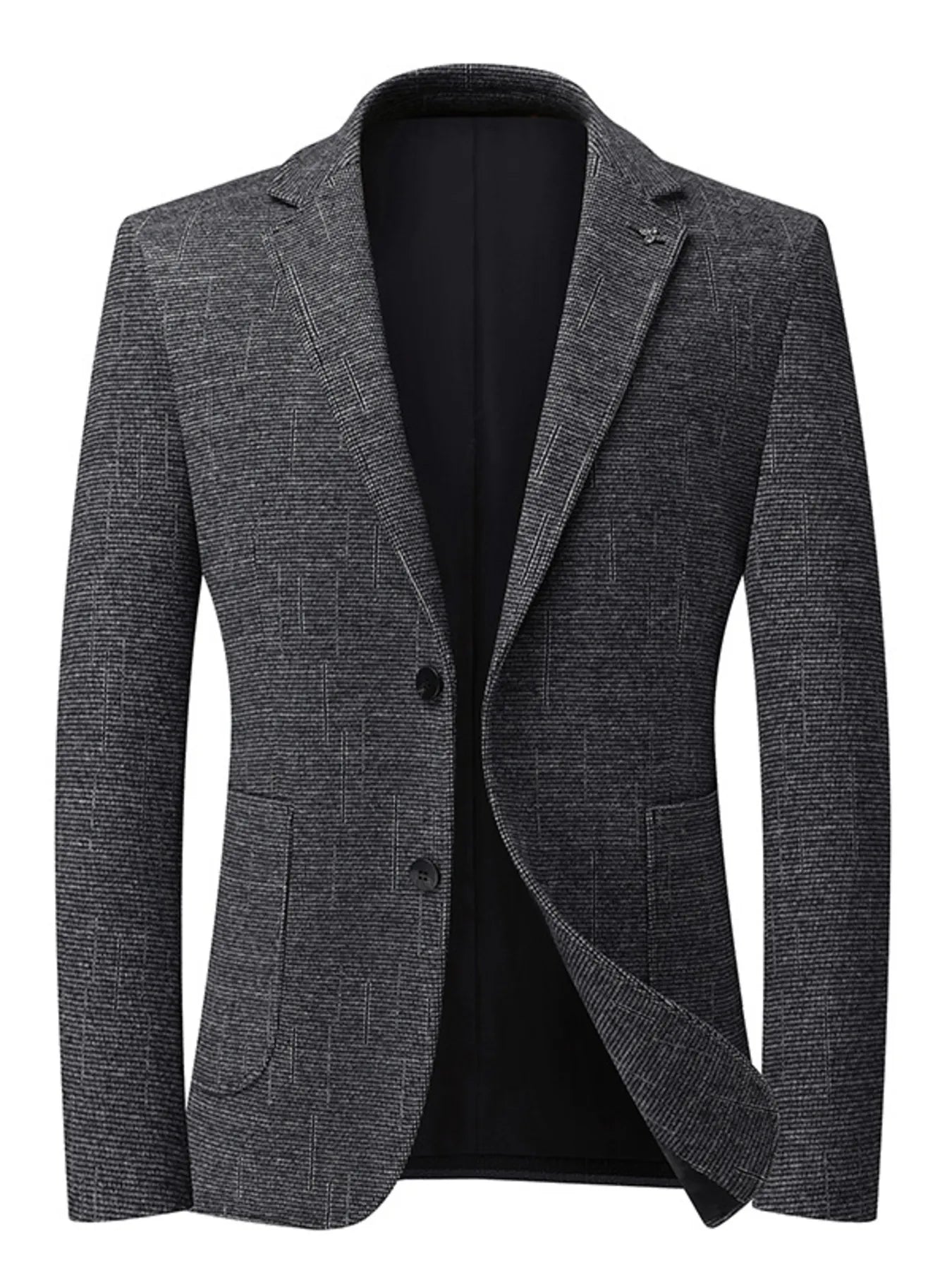 Men's Single-Breasted Tweed Blazer ™
