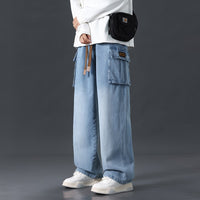 Men's Wide-Leg Distressed Jeans™