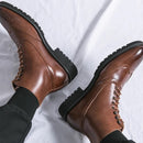 Mens Fashion Thick Sole Mid Top Work Shoes™