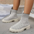 Plus Size Women's Woven Sports Boots™