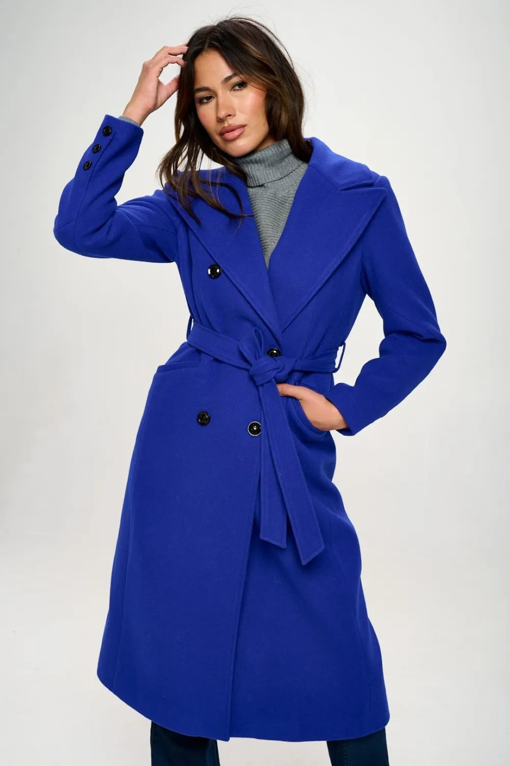 Mon Prince RP Double-Breasted Belted Coat™