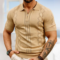 Men's Business Casual Knitted Mon Prince RP Shirt