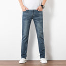 Jeans Masculino Preto Slim Fit Cropped