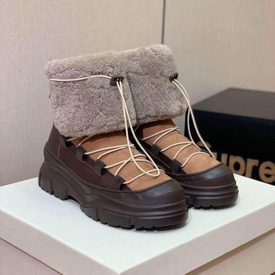 European & American Winter Fur Ankle Boots™