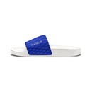 MonPrinceRP Royal Blue Signature Slides – Men's Edition