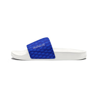 MonPrinceRP Royal Blue Signature Slides – Men's Edition