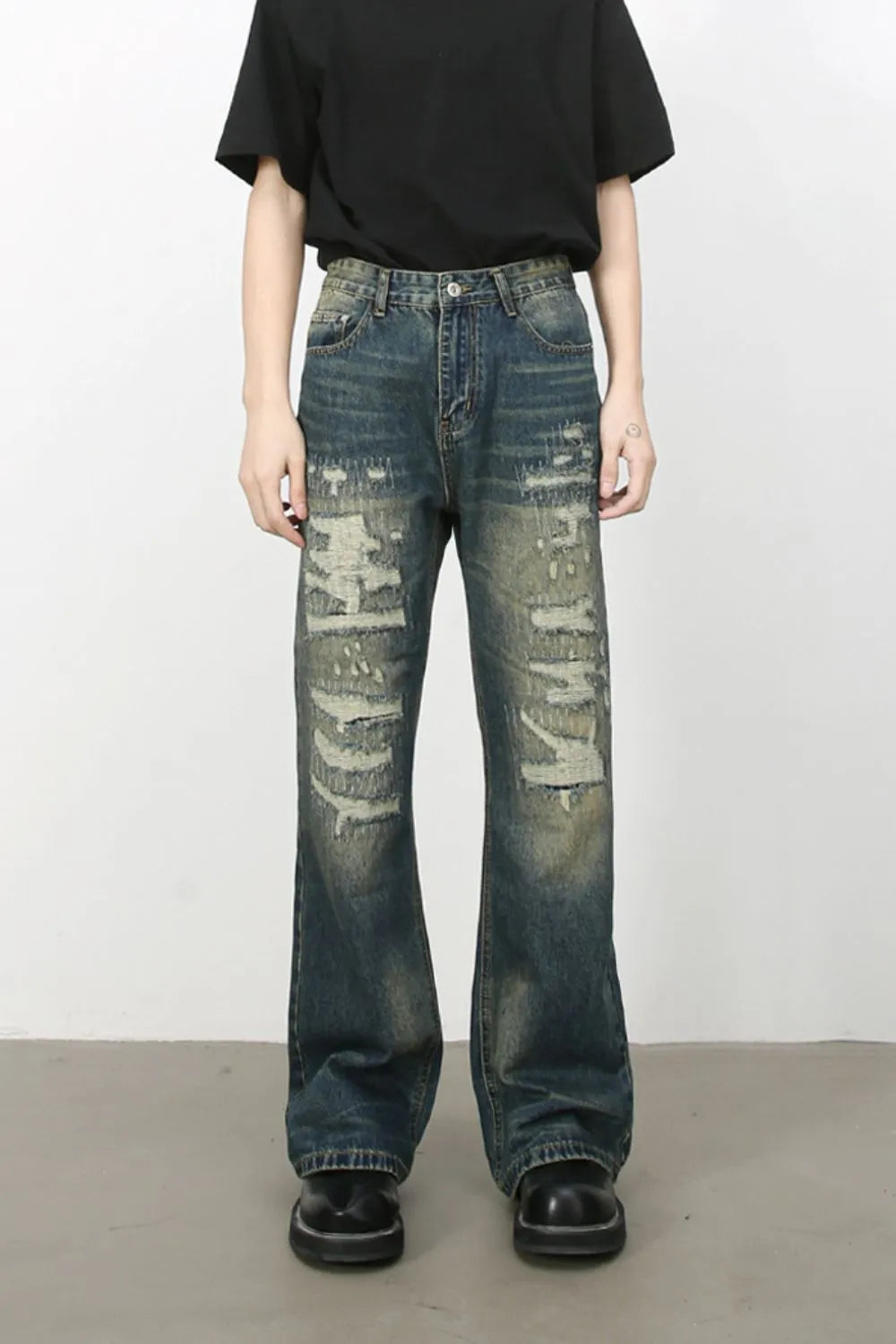 Mon Prince RP™  Men's Distressed Jeans