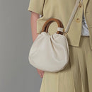 Women's Shoulder Crossbody Bag with Wooden Handle™