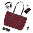 MonPrinceRP Bordeaux Élégance — Signature Luxury Tote Bag