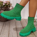 Plus Size Women's Woven Sports Boots™