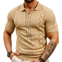 Men's Business Casual Knitted Mon Prince RP Shirt