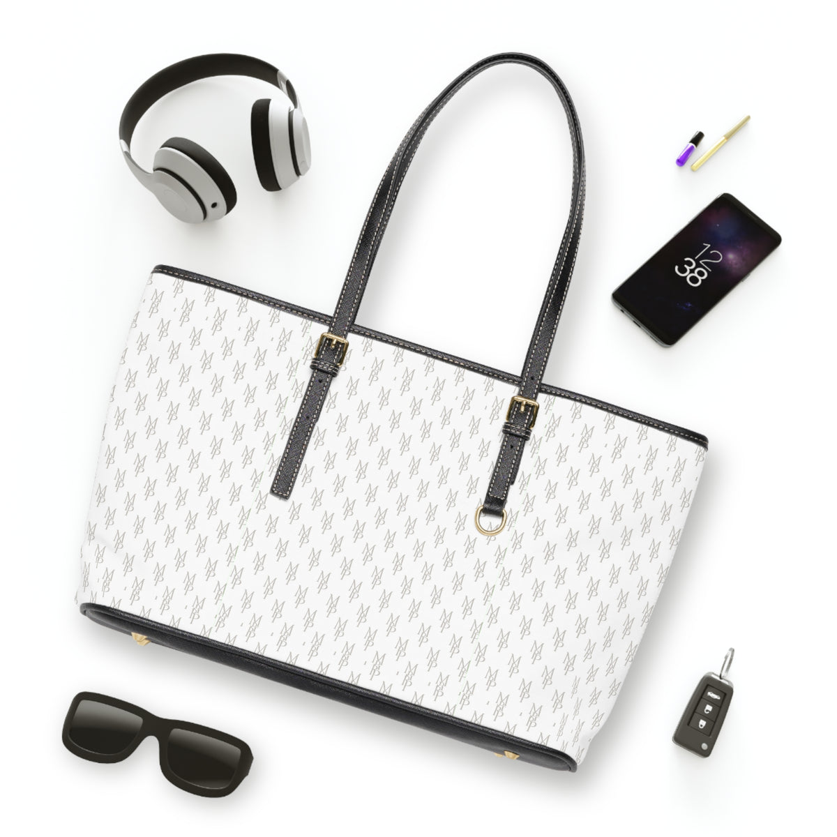 MonPrinceRP Blanc Héritage™ — Signature Luxury Shoulder Bag