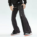 Baggy Straight Wide-Leg Jeans with Zipper™