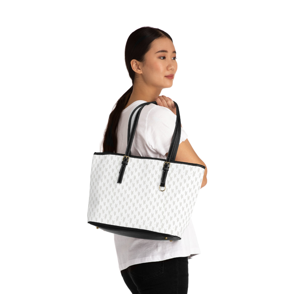 MonPrinceRP Blanc Héritage™ — Signature Luxury Shoulder Bag
