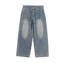 Retro Summer Loose Wide Leg Jeans For Men And Women™