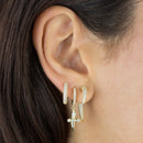 Women's Casual Simple Horn Ins Style Earrings