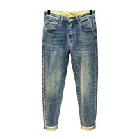 Quality Micro Cone Washed Denim Pencil Pants™