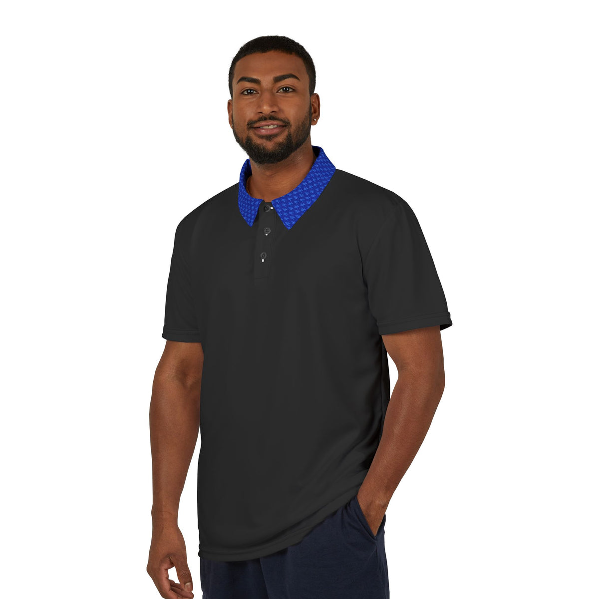 MonPrinceRP | The Signature Blue Collar Polo