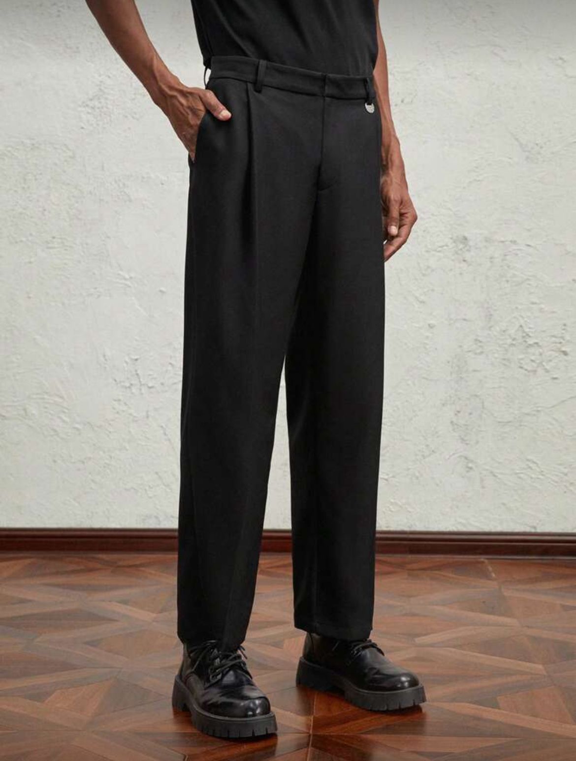 Mon Prince RP™ Business Casual Men’s Loose Woven 7/8 Tapered Pants