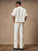 Mon Prince RP Tailored Cream Short-Sleeve Suit Set™