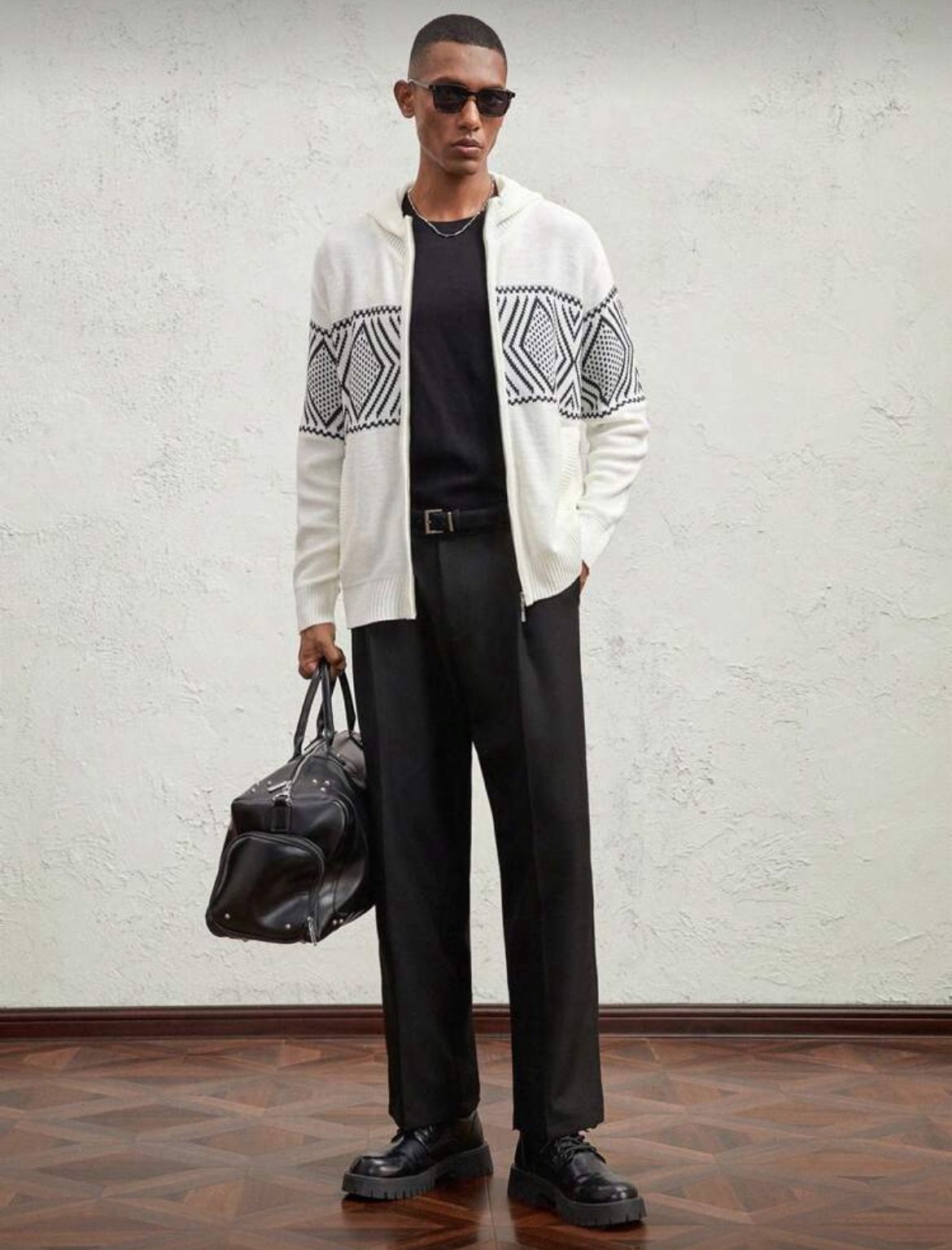 Mon Prince RP™ Business Casual Men’s Loose Woven 7/8 Tapered Pants