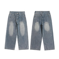 Retro Summer Loose Wide Leg Jeans For Men And Women™