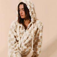 Women's Plaid Zipper Hoodie™