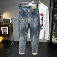 Quality Micro Cone Washed Denim Pencil Pants™